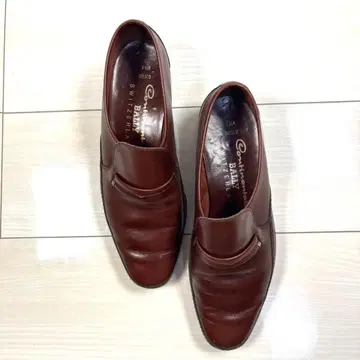 BALLY 발리 코인 로퍼 브라운 가죽 25.5cm
