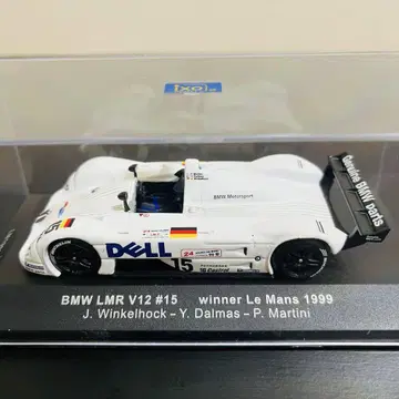 IXO 1/43 BMW LMR V12 #15 1999년 르망 우승 모델