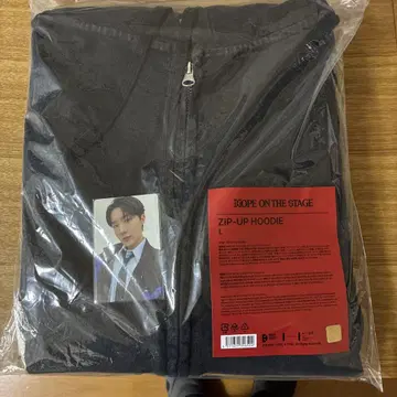 희망의 무대 지퍼 후드 집업 L