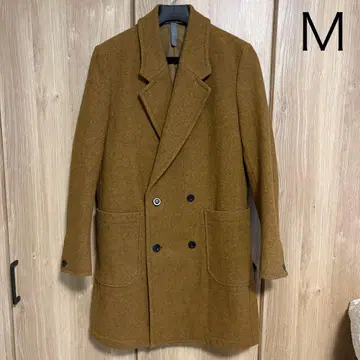 폴스미스 레드 이어 더블 브레스트 체스터 코트 M
