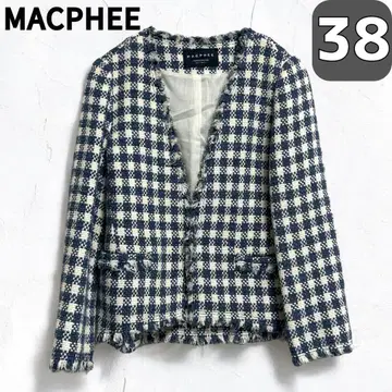 MACPHEE 노카라 자켓 38 긴팔 맥피 여성용 아우터