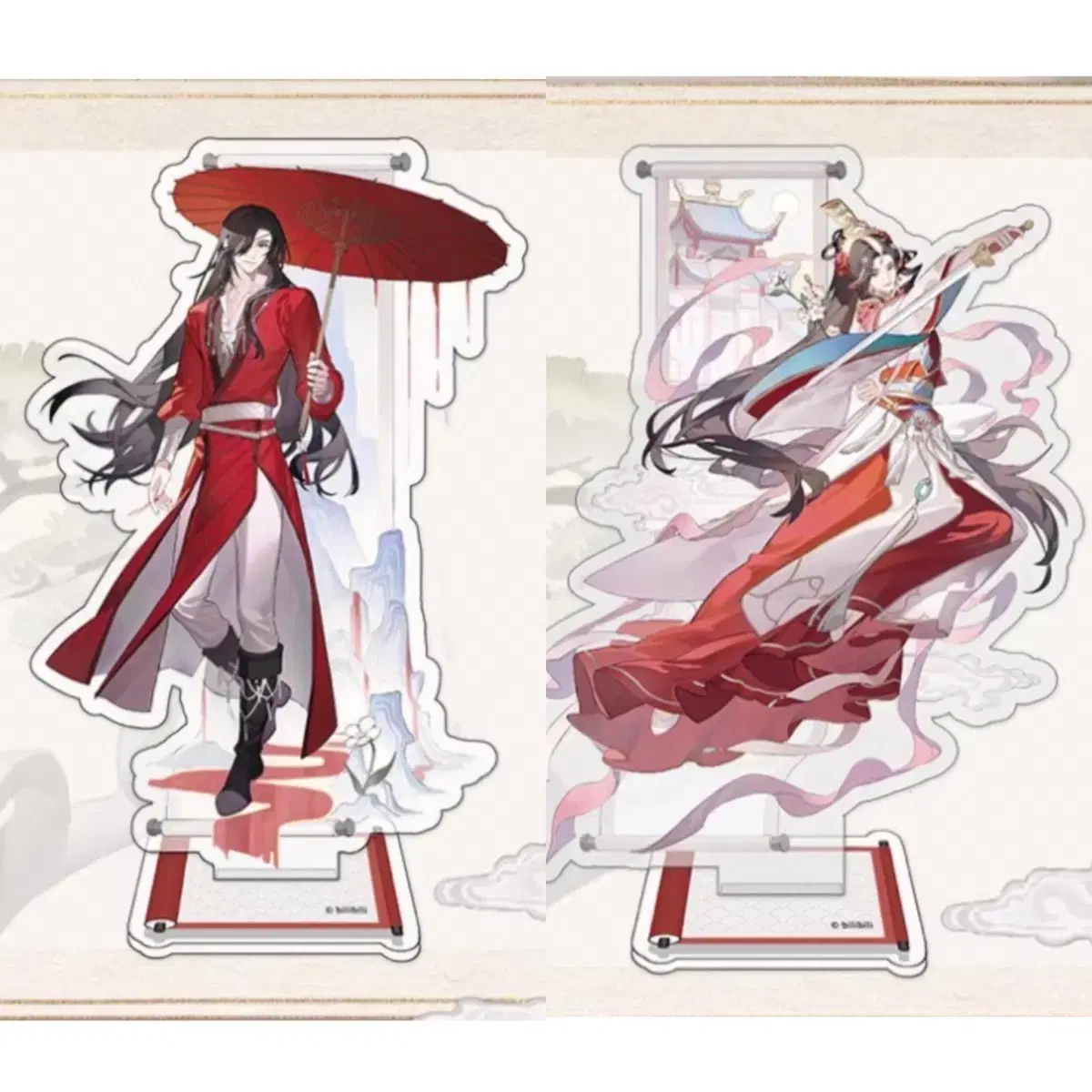 Heaven Official's Blessing acrylic stand set, sealed.