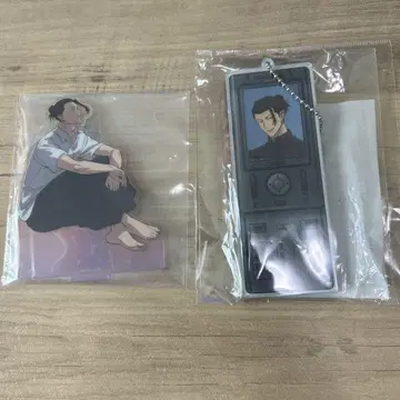 주술회전 회옥 타마노키 아크릴 참 게토 스구루 럭키 쿠지 아크릴 스탠드
