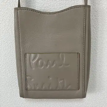 폴스미스 사코슈 백 베이지