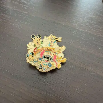 디즈니 핀 배지 스티치