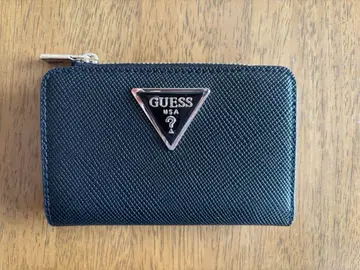 GUESS 블랙 접이식 지갑