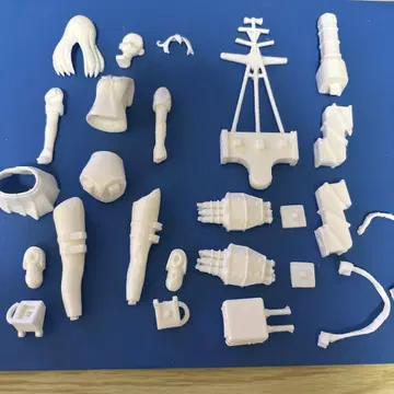 함대 컬렉션 1/12 조수 레진 키트 조립 전 제품