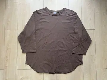 WALLA WALLA SPORT 3/4 컷 티셔츠 브라운