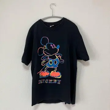 미키 티셔츠 USA제
