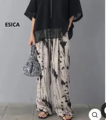 ESICA 에시카 타이다이 드로스트 팬츠