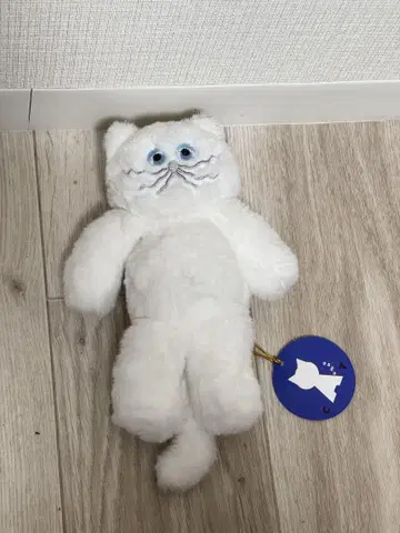 백색 고양이 인형/우마오 비닐 도쿄
