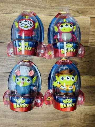 PIXAR REMIX 에이리언 피규어 세트