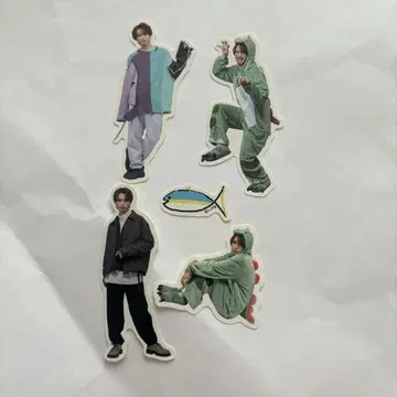나카토 미츠유키 플레이크 씰 세트