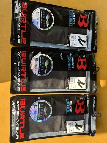 BURTLE 암 커버 4072M 블랙 L