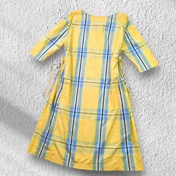 빔즈 보이 EXCLUSIVE FABRIC 체크 무늬 원피스