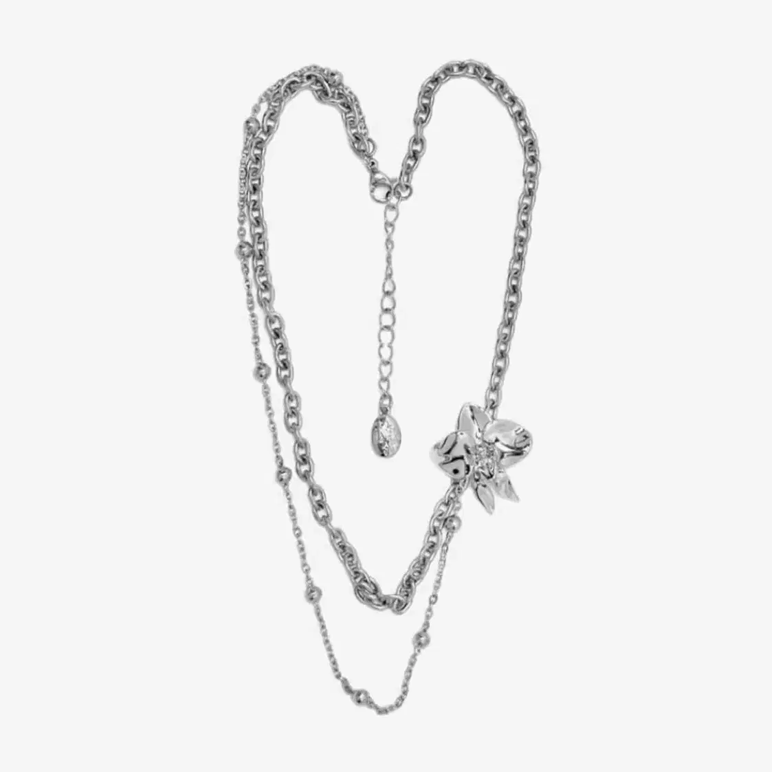 ★Kashiko x SENTIMENTS★ Slide Orchid Necklace Kashiko x SENTIMENTS Slide Orchid Neckla #카시코센티멍,#센티