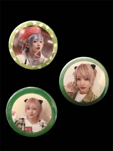 리얼 피스 코페 미니 캔뱃지 3개