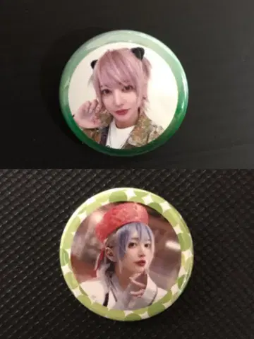 리얼 피스 코페 미니 캔뱃지 2개