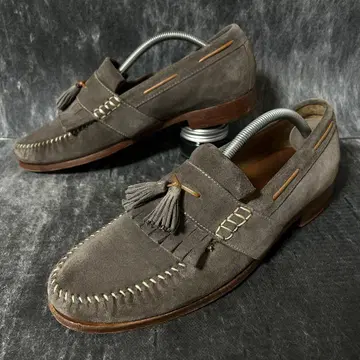 JOHNSTON&MURPHY 태슬 로퍼 스웨이드 10M