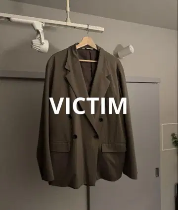 -VICTIM- 더블 테일러드 자켓