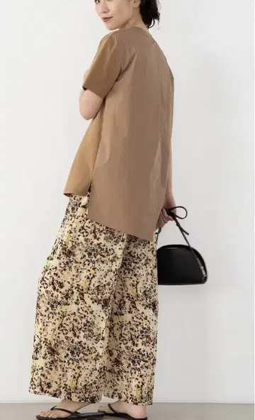 택 포함 23구 카멜 티셔츠 튜닉