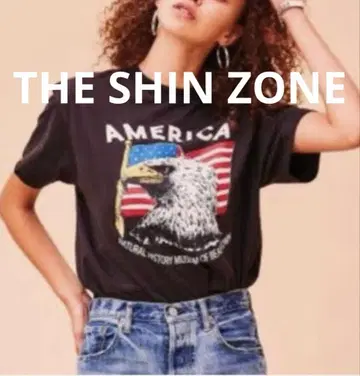 완판템 THE SHIN ZONE AMERICAN EAGLE 티셔츠 [F]