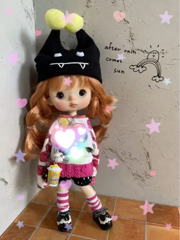 재고 정리 세일 카보빵 코디 [몬스토 인형 niuniu] 아웃핏