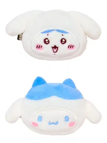 치이카와 산리오 헤어 클립 하치와레 시나몬
