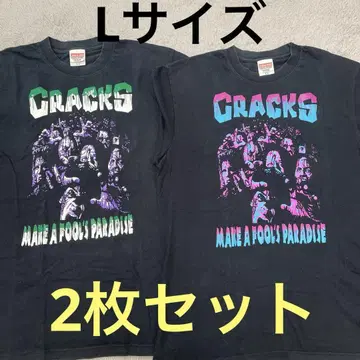CRACKS 티셔츠 L 크랙스 사이코빌리 PSYCHOBILLY