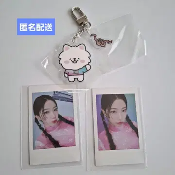 르세라핌 카즈하 팝업 인스턴트 사진 키링 즈하론
