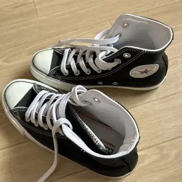 CONVERSE ALL STAR 블랙 스니커즈 (박스 포함)