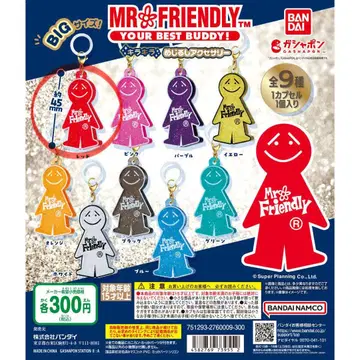 가챠가챠 MR.FRIENDLY 미스터 프렌들리 메지루시 액세서리