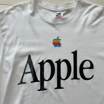 90s APPLE 애플 기업 티셔츠 VINTAGE 노무라 쿤이치