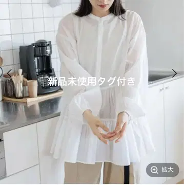 니코앤드 프리미엄 론 티어드 블라우스