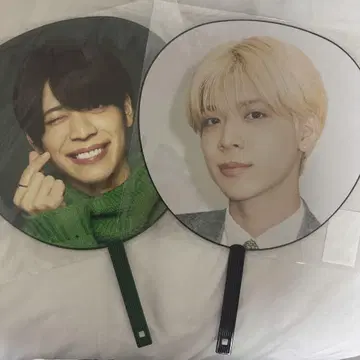 마쓰시마 사토시 부채 2개 세트