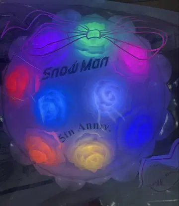 스노우맨 응원봉 2025