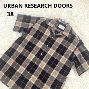 URBAN RESEARCH 어반 리서치 반팔 오픈 카라 셔츠 M