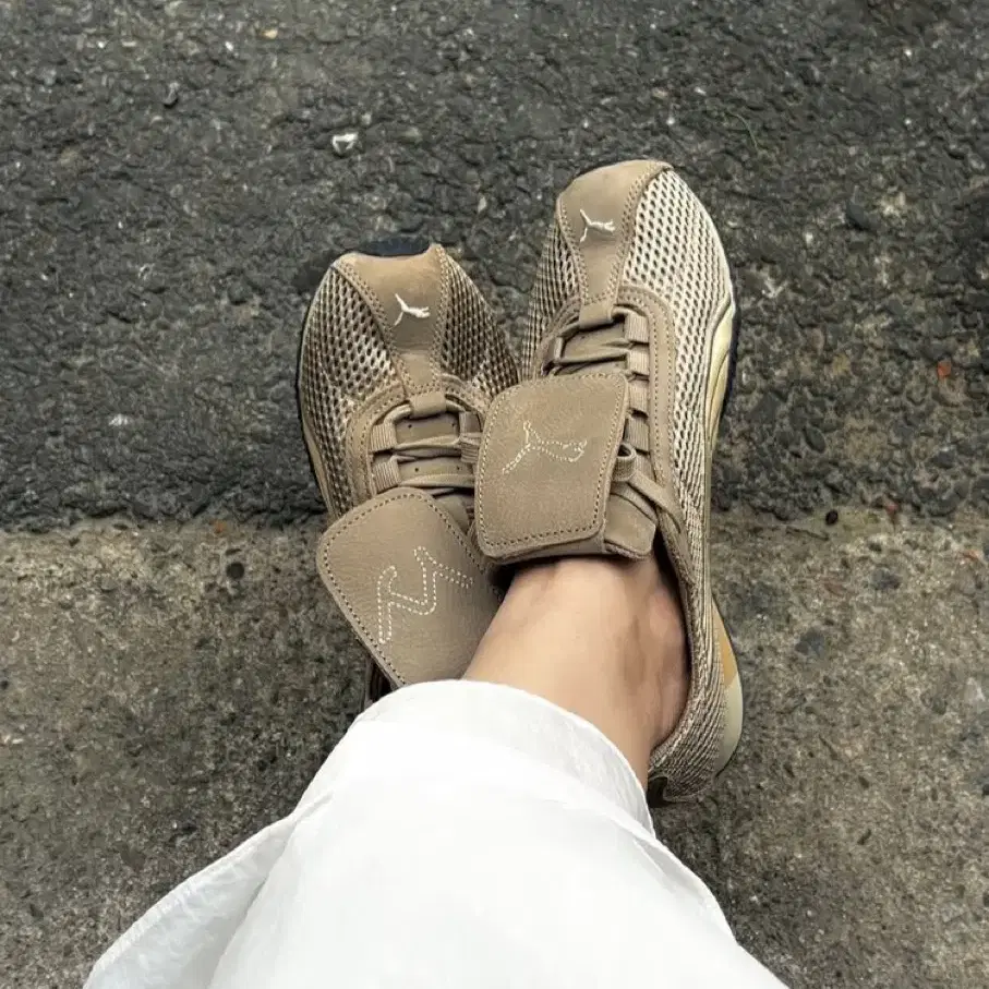 PUMA | 푸마 230) Puma x Open Yy H-Street Oak Branch Creamy
