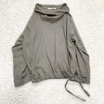 플레인 피플 티셔츠 상의 블라우스 시어 시스루 리본