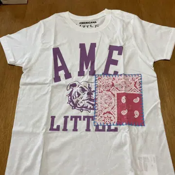 AMERICANA 화이트 티셔츠
