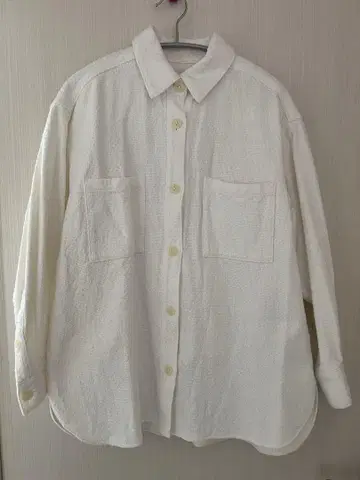 UNITED ARROWS 화이트 긴팔 셔츠