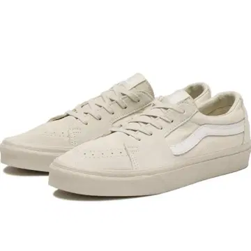 Vans 스케이트 로우 27cm 대비 뼈색 화이트