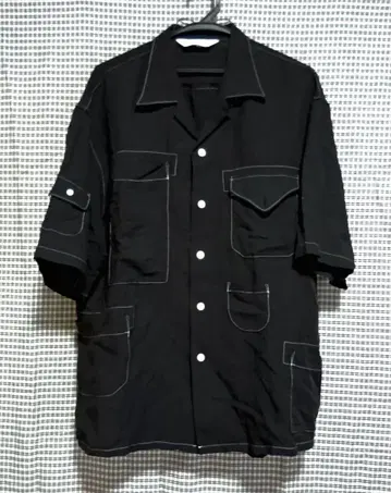 새상품급 Sasquatchfabrix. 23SS 오버 사이즈 반팔 셔츠