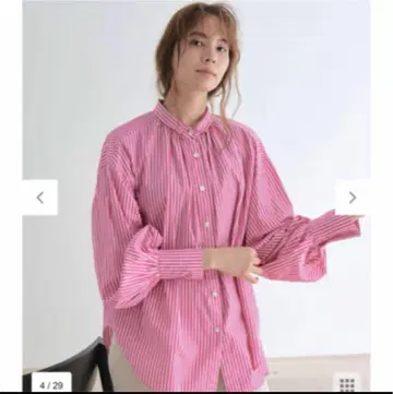 #newans [세탁 가능] AUDREY/이탈리아 칼라 셔츠