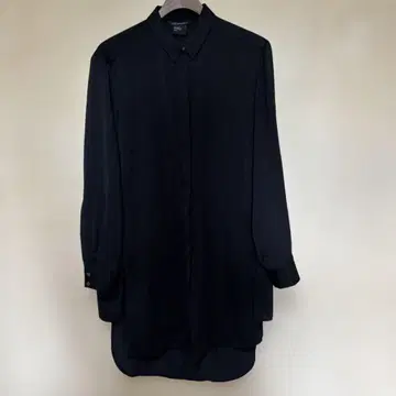 A|X Armani Exchange 블랙 롱 셔츠 M