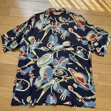 SUN SURF 선 서핑 알로하 셔츠 THE SPACE SHIP