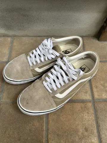 Vans 올드 스쿨 스니커즈 베이지 28.0cm