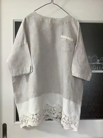 마이크로 옷장 mycloset 린넨 블라우스