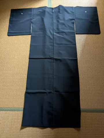 가문 문장이 있는 예복용 기모노 포멀 관혼상제 일본 의류 [중고품]