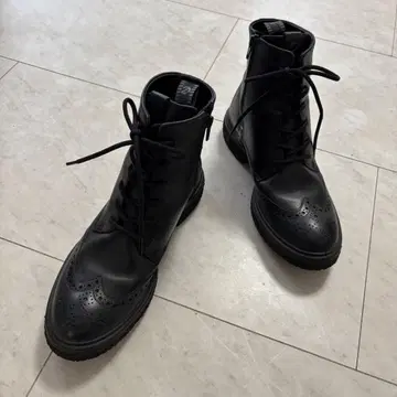 정가 33,000엔 에코 GORE-TEX 가죽 부츠 24.5cm